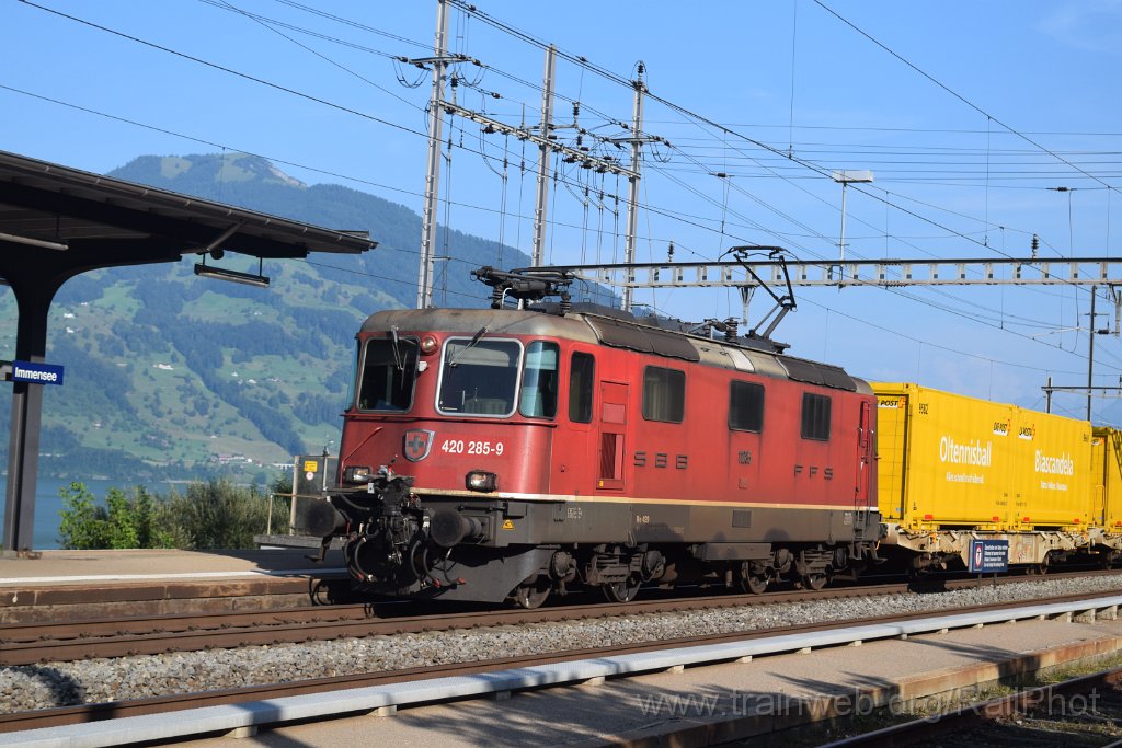 9317-0048-220824.jpg - SBB-CFF Re 4/4" 11285 / Immensee 22.8.2024