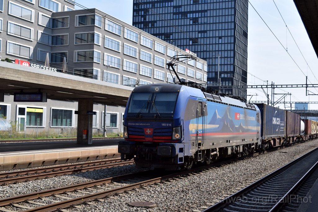 9328-0028-300824.jpg - SBB-CFF 193.516-2 "Aare" / Zürich-Altstetten 30.8.2024