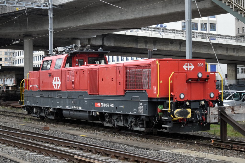 9398-0006-041024.jpg - SBB-CFF Aem 940.026-8 / Zürich-Altstetten 4.10.2024