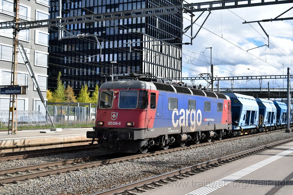 9413-0015-101024.jpg - SBB-CFF Re 620.035-6 "Muttenz" / Zürich-Altstetten 10.10.2024