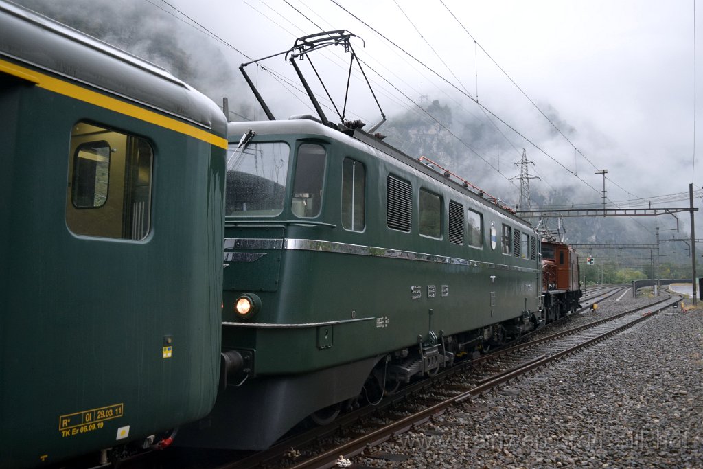 9417-0012-121024.jpg - SBB-CFF Ce 6/8" 14253 + Ae 6/6 11411 "Zug" / Lavorgo 12.10.2024