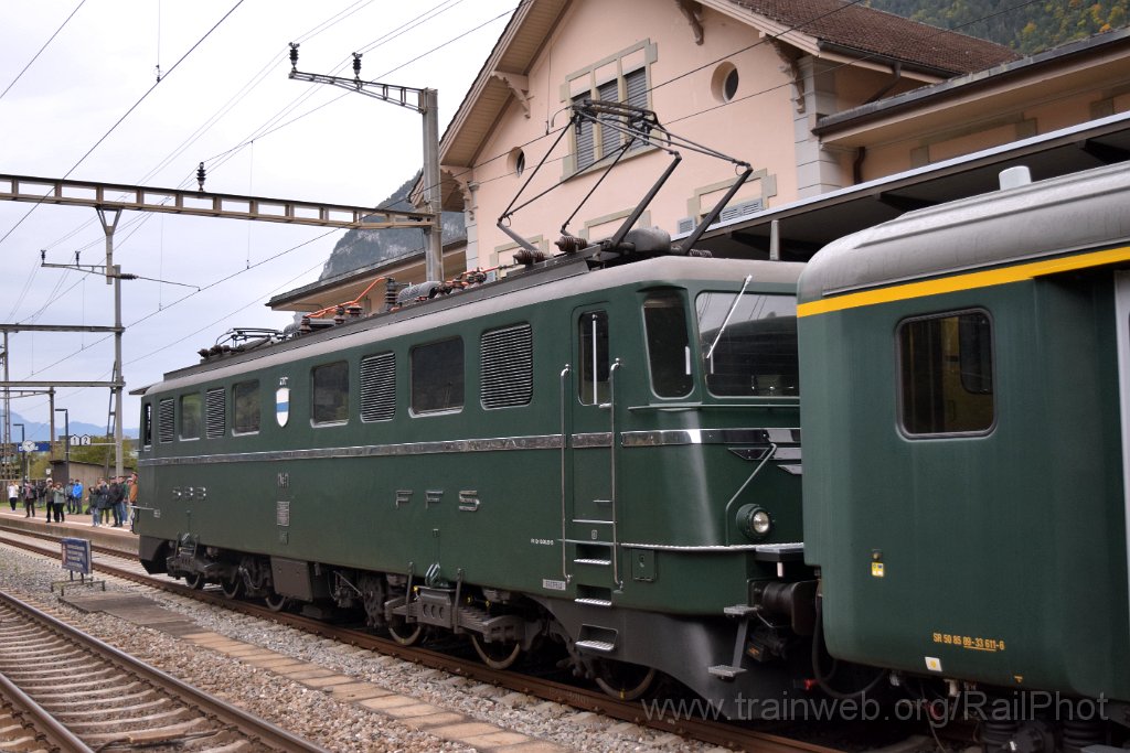 9420-0015-121024.jpg - SBB-CFF Ae 6/6 11411 "Zug" / Erstfeld 12.10.2024