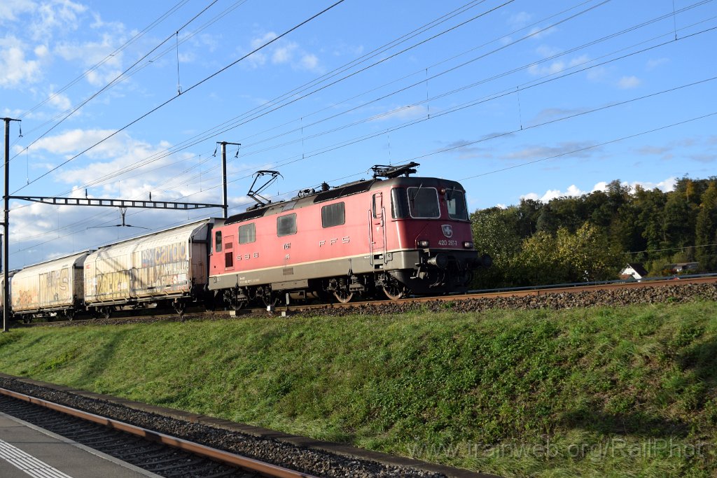 9423-0003-141024.jpg - SBB-CFF Re 4/4" 11267 / Killwangen-Spreitenbach 14.10.2024