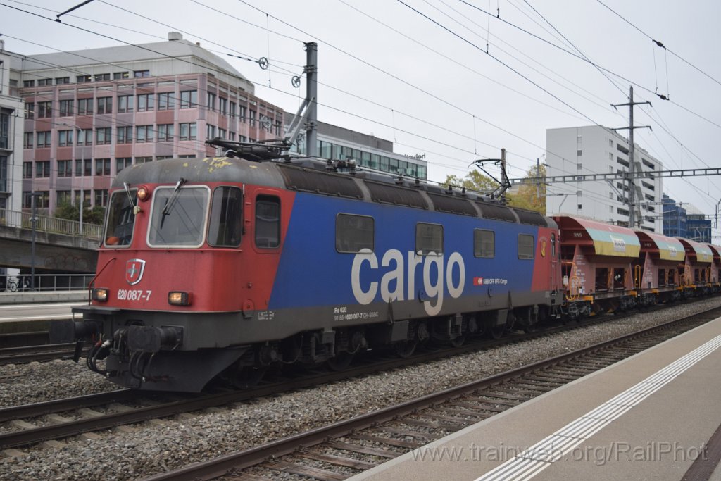 9433-0002-251024.jpg - SBB-CFF Re 620.087-7 "Bischofszell" / Zürich-Altstetten 25.10.2024