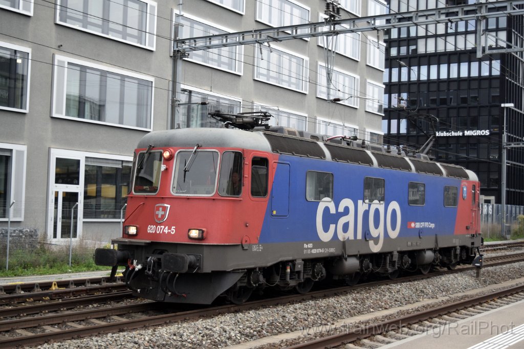 9434-0024-251024.jpg - SBB-CFF Re 620.074-5 "Murgenthal" / Zürich-Altstetten 25.10.2024