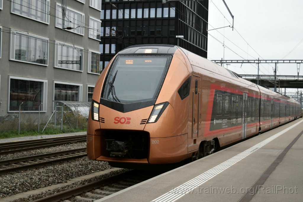 9434-0039-251024.jpg - SOB RABe 526.202-7 / Zürich-Altstetten 25.10.2024