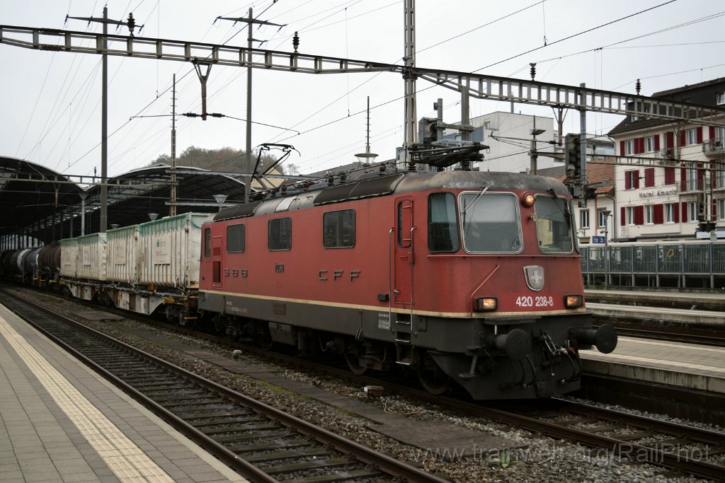 9447-0003-011124.jpg - SBB-CFF Re 4/4" 11238 / Olten 1.11.2024