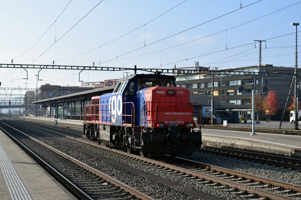 9455-0031-081124.jpg - SBB-CFF Am 843.087 / Rotkreuz 8.11.2024