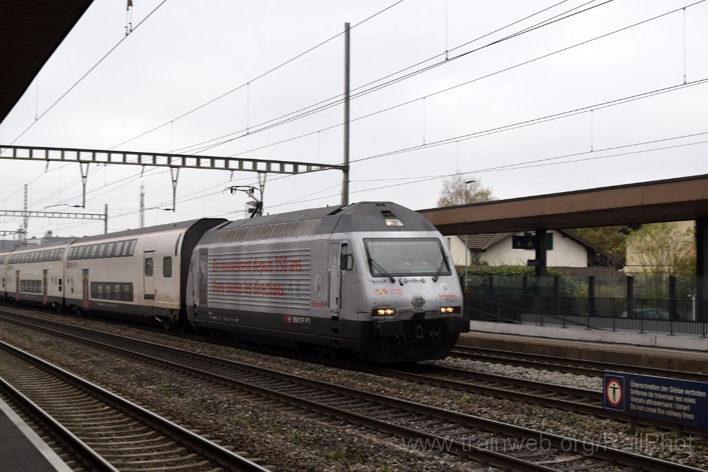 9461-0041-111124.jpg - SBB-CFF Re 460.061-5 "Wiggertal" / Rupperswil 11.11.2024