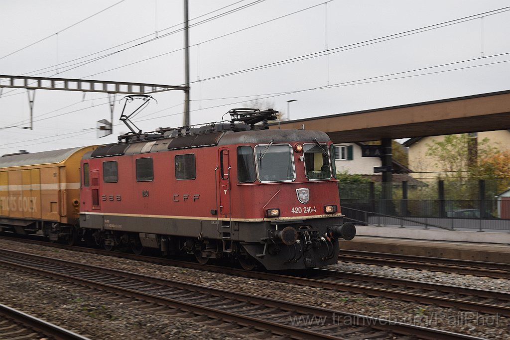 9463-0028-111124.jpg - SBB-CFF Re 4/4" 11240 / Rupperswil 11.11.2024