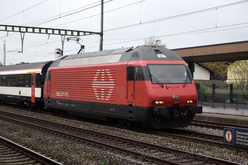 9468-0017-111124.jpg - SBB-CFF Re 460.057-3 "Val-de-Ruz" / Rupperswil 11.11.2024