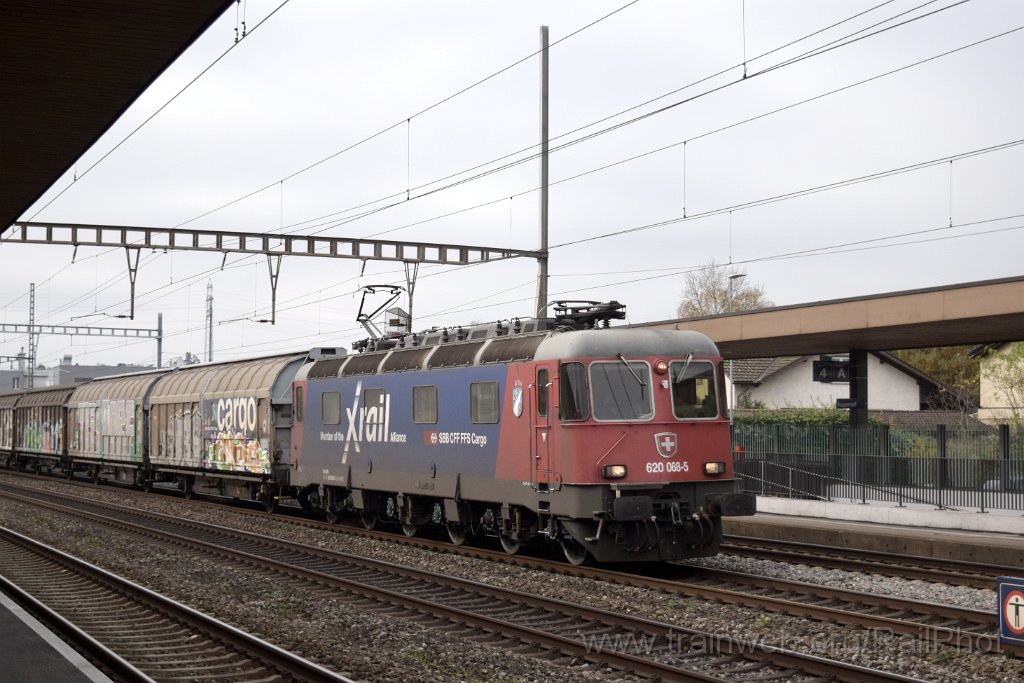 9468-0025-111124.jpg - SBB-CFF Re 620.088-5 "Linthal" / Rupperswil 11.11.2024