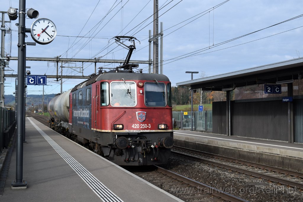 9477-0030-141124.jpg - SBB-CFF Re 420.250-3 "Wartung mit Durchblick" / Rubigen 14.11.2024