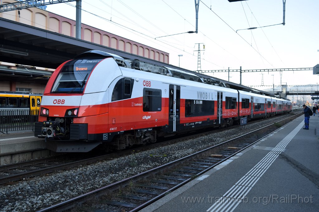 9482-0010-151124.jpg - ÖBB 4748.517 "Lauterach" / St.Margrethen 15.11.2024