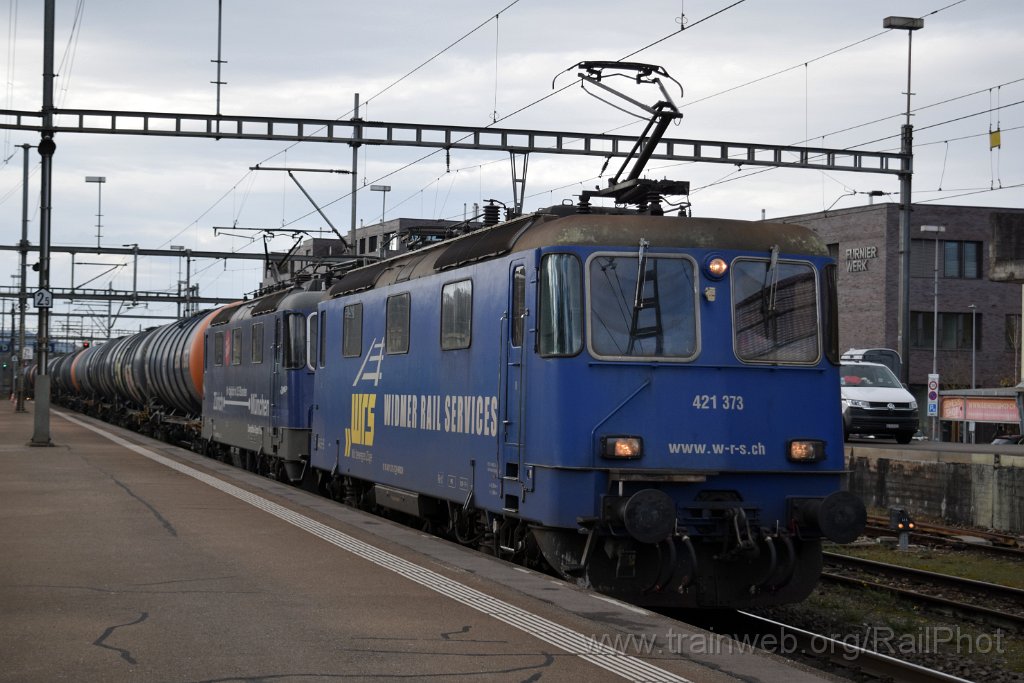 9484-0047-251124.jpg - WRS Re 421.373 + DDF Re 421.379-9 "Zürich-München 2021" / Rheinfelden 25.11.2024