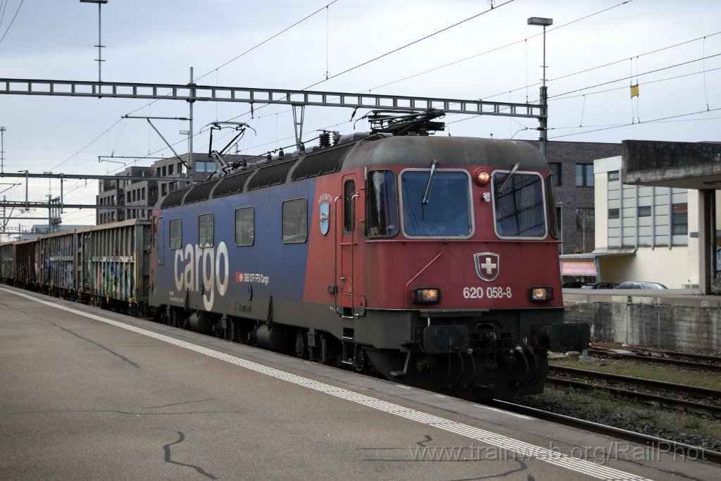 9486-0014-251124.jpg - SBB-CFF Re 620.058-8 "Auvernier" / Rheinfelden 25.11.2024