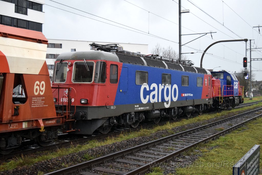 9489-0005-281124.jpg - SBB-CFF Am(a) 832.004-6 + Re 620.086-9 "Hochdorf" / Heerbrugg 28.11.2024