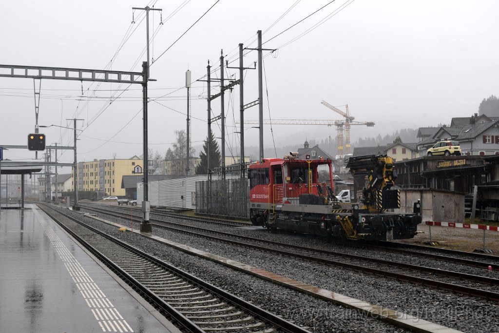 9598-0049-130325.jpg - SOB Tm 234.501-5 "Sitterviadukt" / Wattwil 13.3.2025