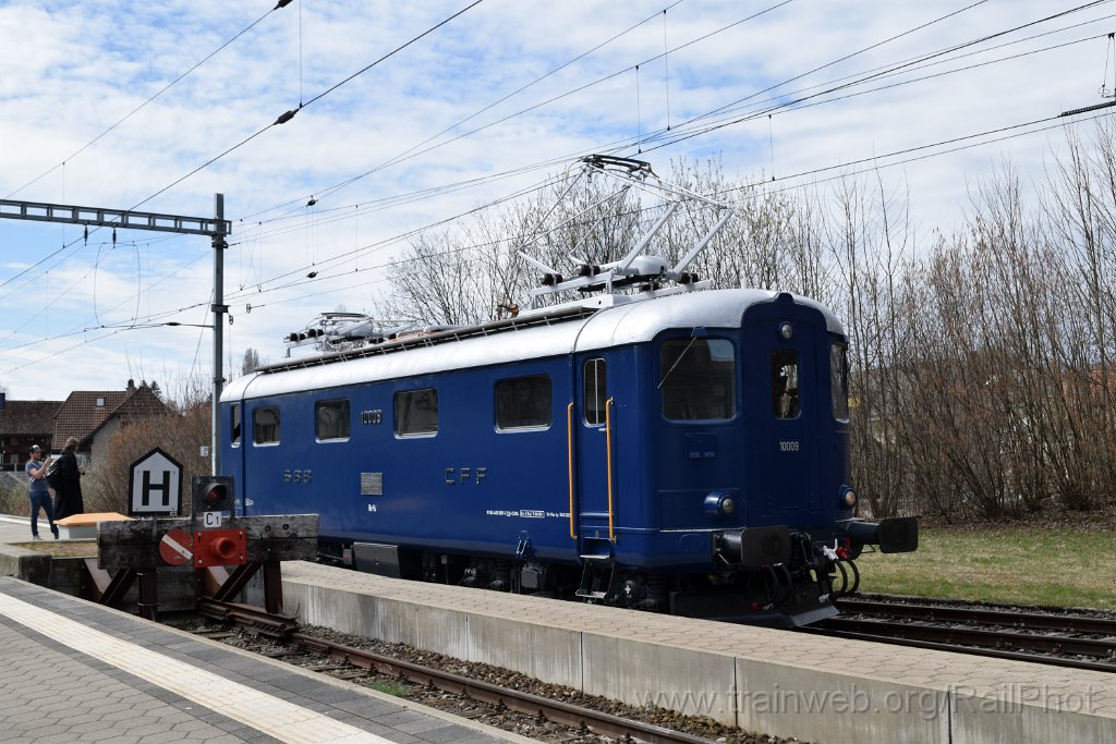 9604-0047-220325.jpg - Classic Rail Re 4/4' 10009 / Schwarzenburg 22.3.2025