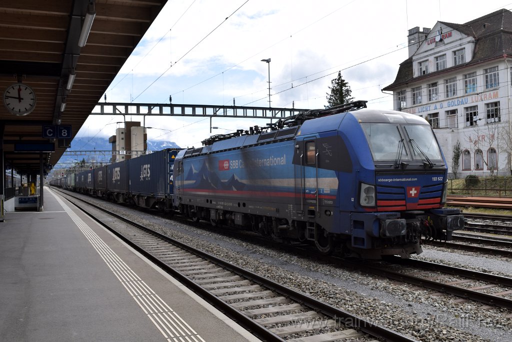 9610-0003-230325.jpg - SBB-CFF 193.522-0 "Elbe" / Arth-Goldau 23.3.2025