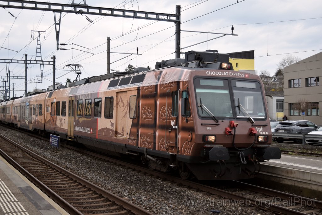 9622-0014-280325.jpg - TPF RBDe 560.245-3 / Düdingen 28.3.2025