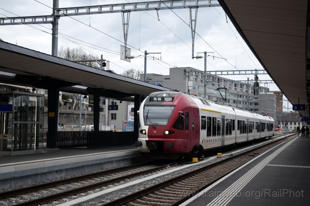 9625-0018-280325.jpg - TPF RABe 527.191 "Jo Siffert" / Fribourg 28.3.2025