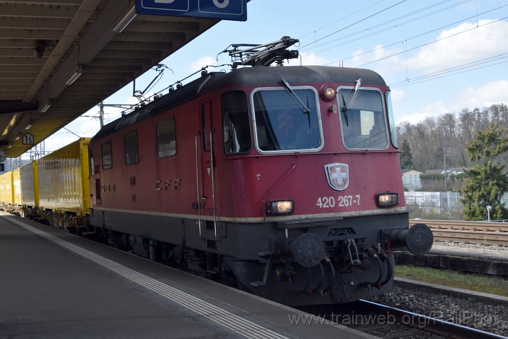 9629-0009-010425.jpg - SBB-CFF Re 4/4" 11267 / Killwangen-Spreitenbach 1.4.2025