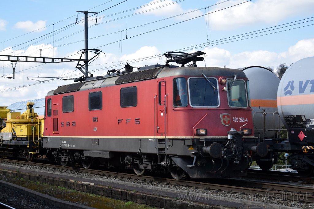 9629-0027-010425.jpg - SBB-CFF Re 4/4" 11283 / Killwangen-Spreitenbach 1.4.2025