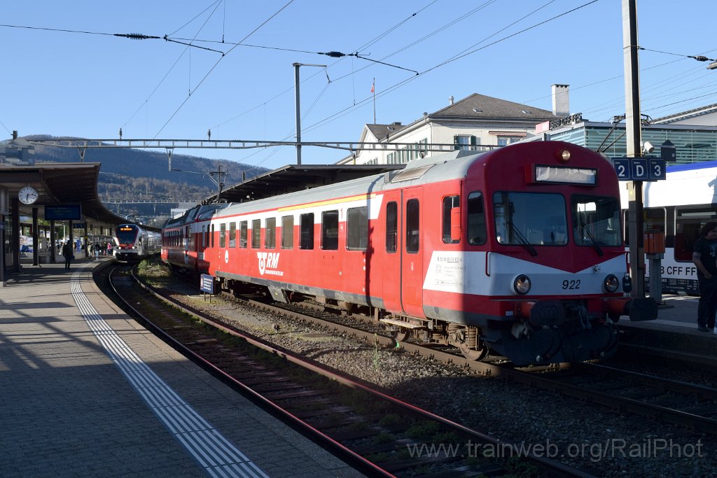 9635-0035-060425.jpg - RM Bt 922 + RBDe 566.222-6 / Olten 6.4.2025