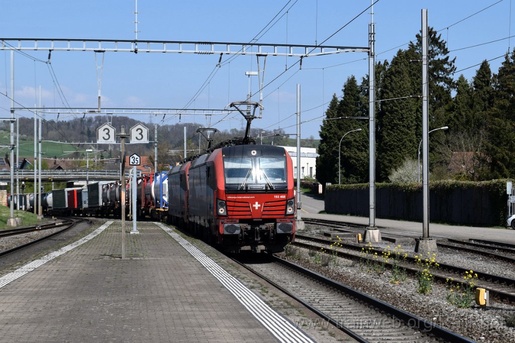9641-0007-100425.jpg - SBB-CFF 193.468-6 "Chiasso" + 193.463-7 "Duisburg" / Frick 10.4.2025