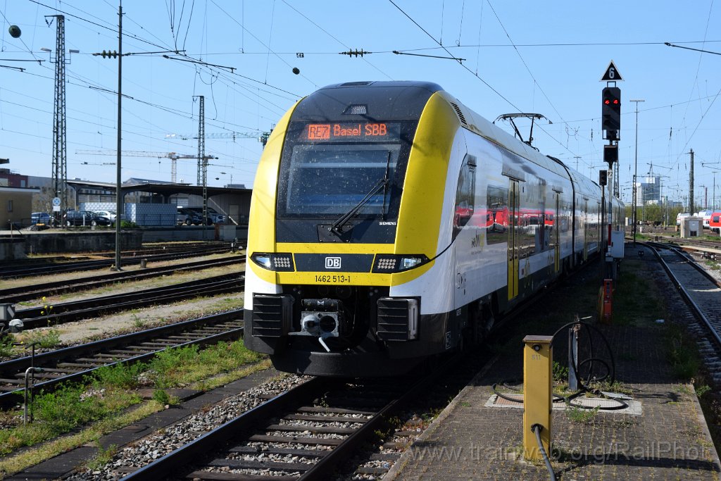 9643-0049-100425.jpg - DBAG 1462.513-1 / Basel Badische Bahnhof 10.4.2025