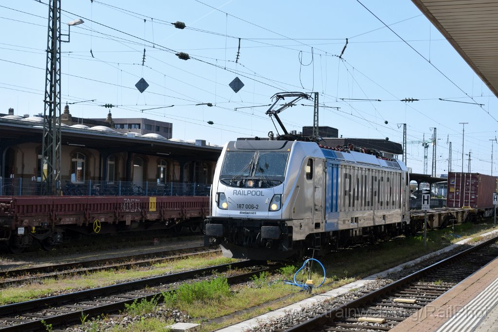 9645-0008-100425.jpg - RailPool 187.006-2 / Basel Badische Bahnhof 10.4.2025