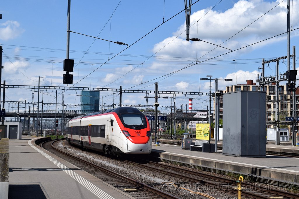 9667-0038-230425.jpg - SBB-CFF RABe 501.014 "Bern" / Zürich HB 23.4.2025