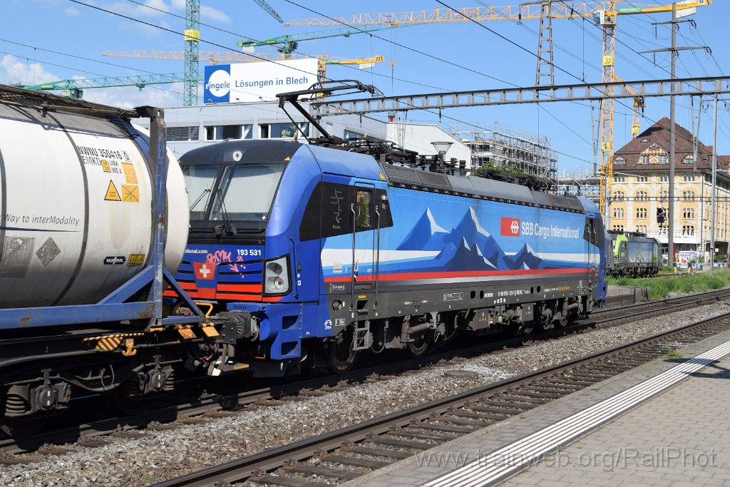9687-0048-290425.jpg - SBB-CFF 193.531-1 "Reuss" / Pratteln 29.4.2025