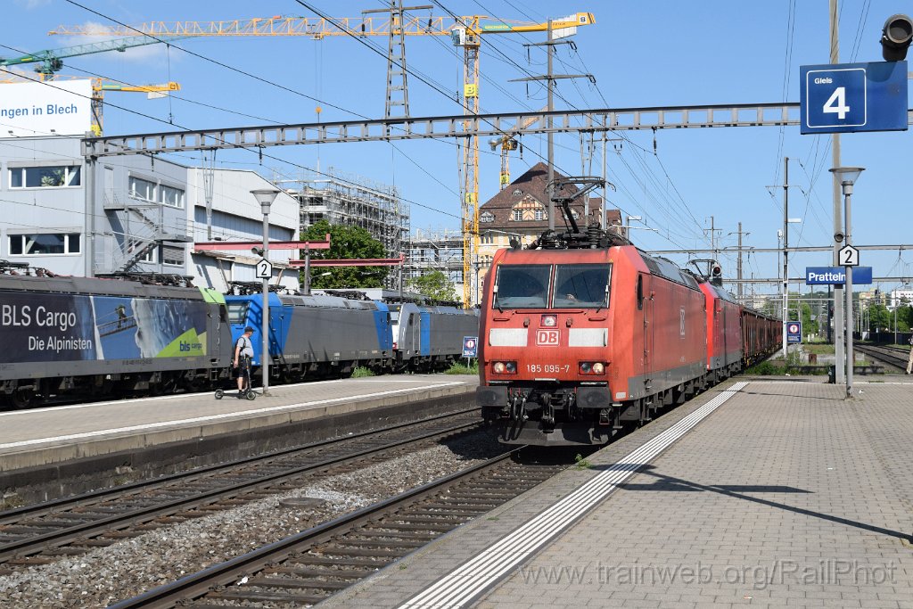 9689-0009-290425.jpg - DBAG 185.095-7 + 185.119-5 / Pratteln 29.4.2025