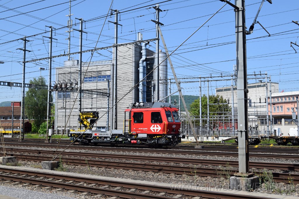 9695-0027-020525.jpg - SBB-CFF Tm 234.408-3 / Aarau (Torfeld) 2.5.2025