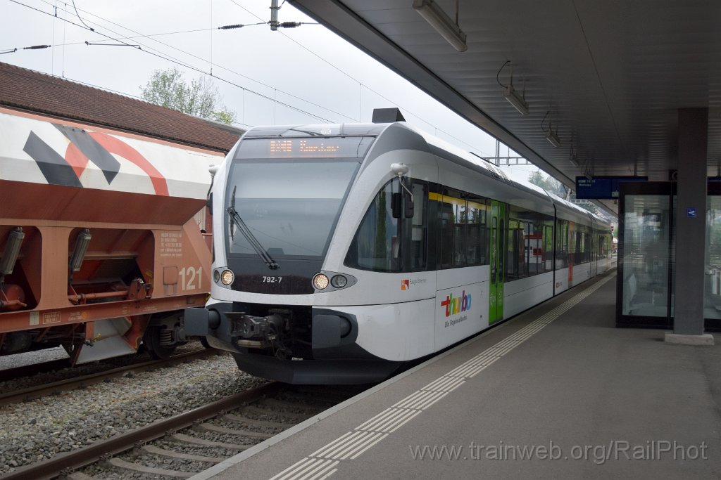 9713-0043-090525.jpg - Thurbo RABe 526.792-7 "Euregio Bodensee" / St.Gallen-Haggen 9.5.2025