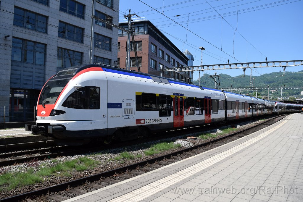 9743-0039-150525.jpg - SBB-CFF RABe 523.003 "Depot Luzern" / Olten 15.5.2025