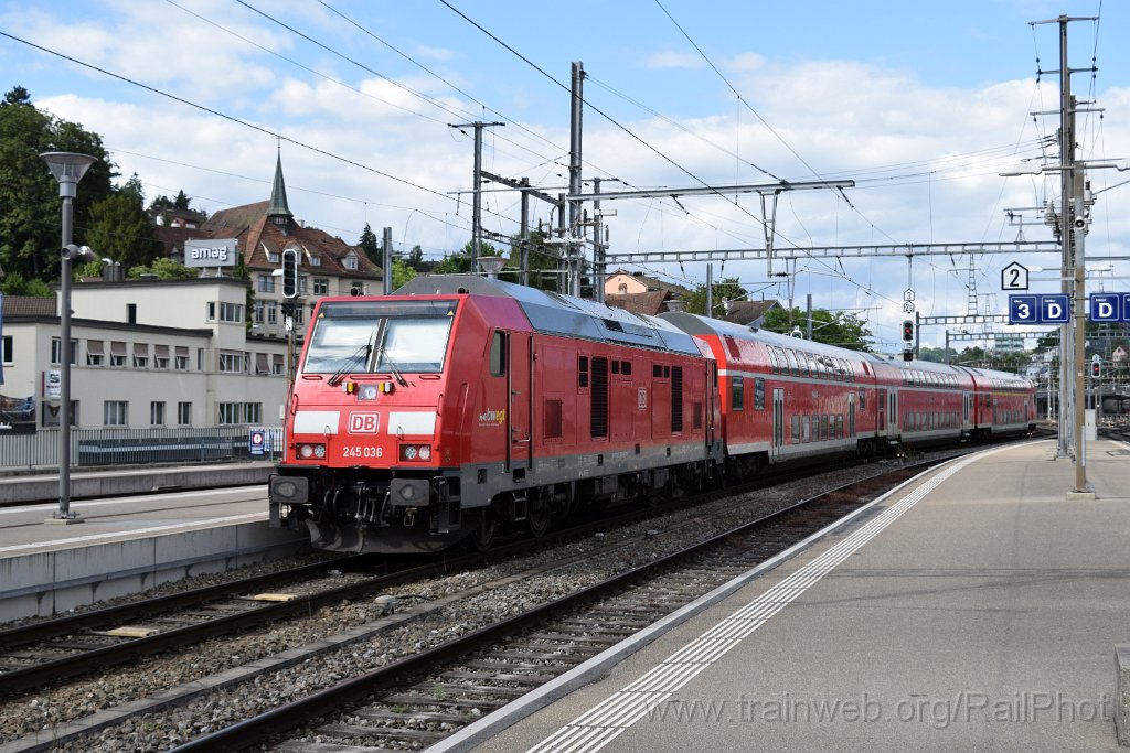 9773-0027-260525.jpg - DBAG 245.036 / Schaffhausen 26.5.2025