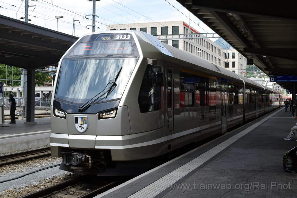 9784-0023-060625.jpg - RhB ABe 4/16 3133 " Piz Palü" / Chur 6.6.2025