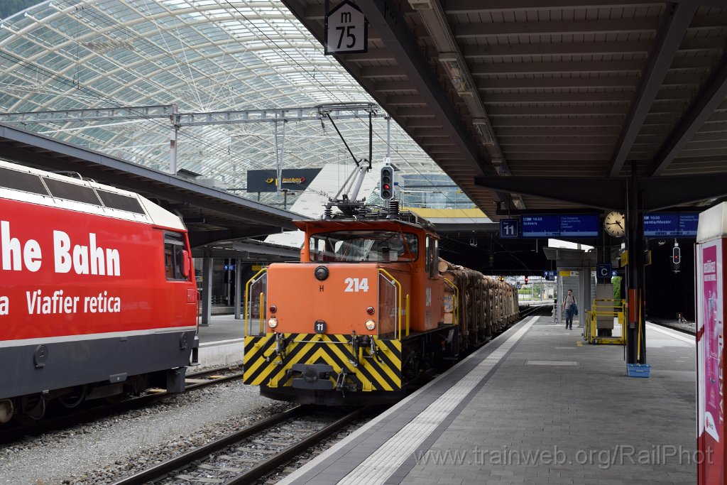 9789-0033-060625.jpg - RhB Ge 3/3 214 / Chur 6.6.2025
