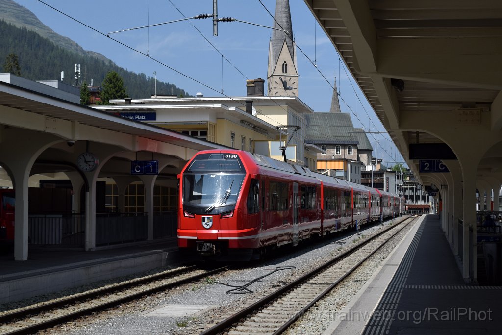 9805-0018-110625.jpg - RhB ABe 4/16 3130 "Piz Badus" / Davos-Platz 11.6.2025