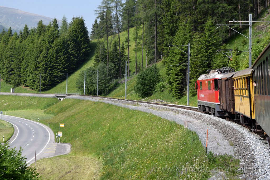 9807-0017-110625.jpg - RhB Ge 4/4" 625 "Küblis" / Davos-Glaris 11.6.2025