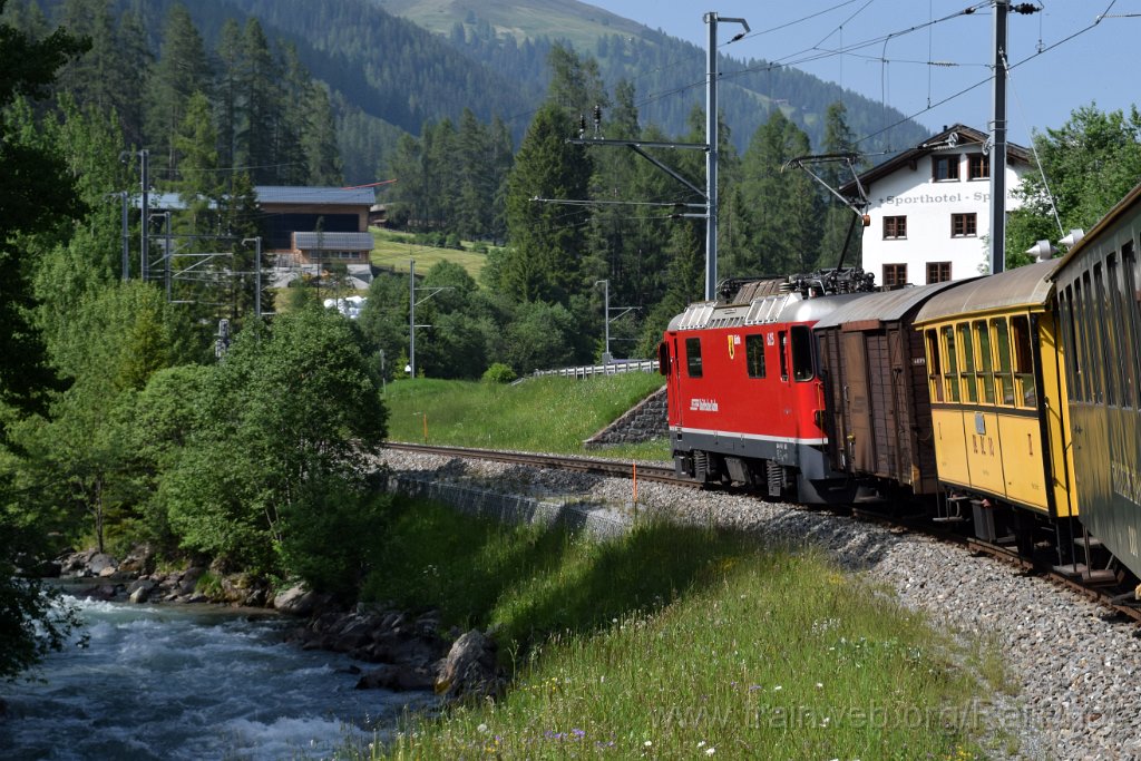 9808-0012-110625.jpg - RhB Ge 4/4" 625 "Küblis" / Davos-Glaris 11.6.2025