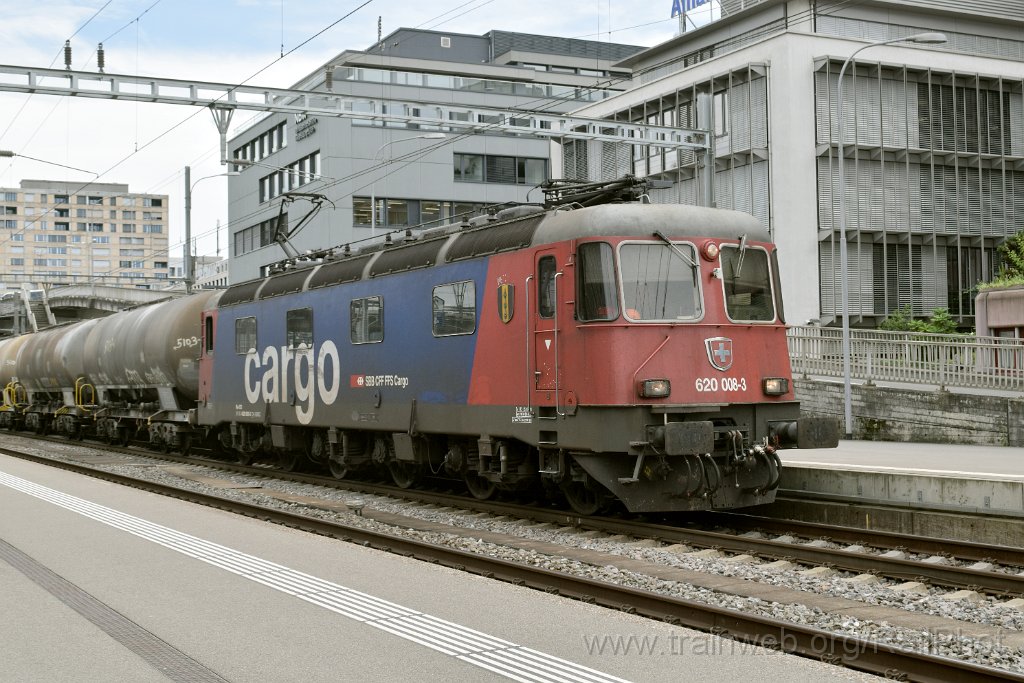 9855-0017-270625.jpg - SBB-CFF Re 620.008-3 "Wetzikon" / Zürich-Altstetten 27.6.2025