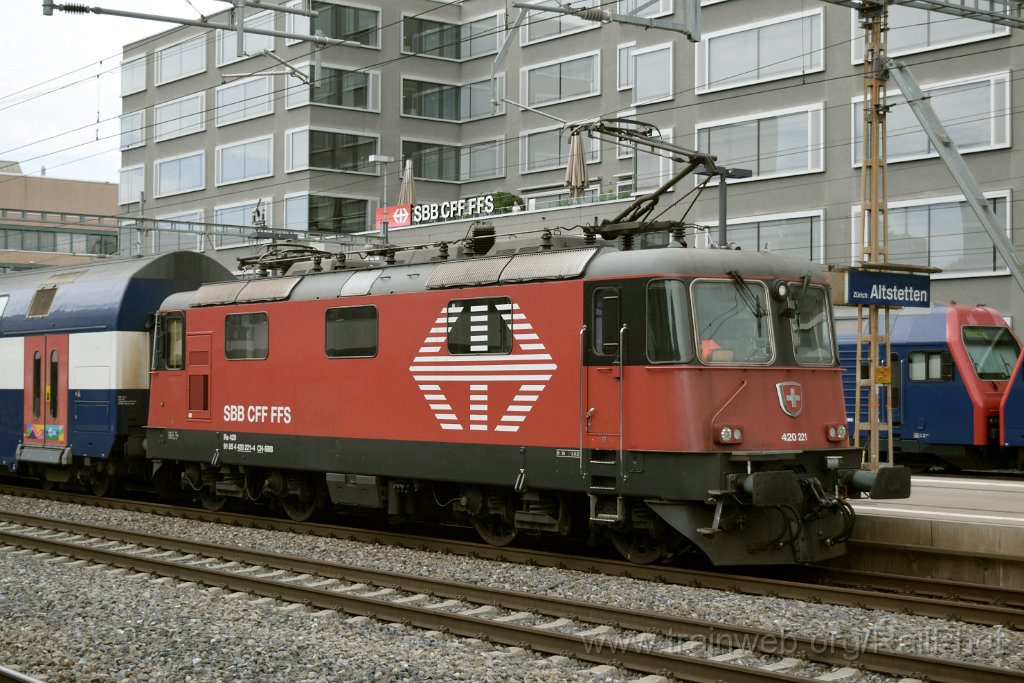 9857-0007-270625.jpg - SBB-CFF Re 420.221-4 / Zürich-Altstetten 27.6.2025