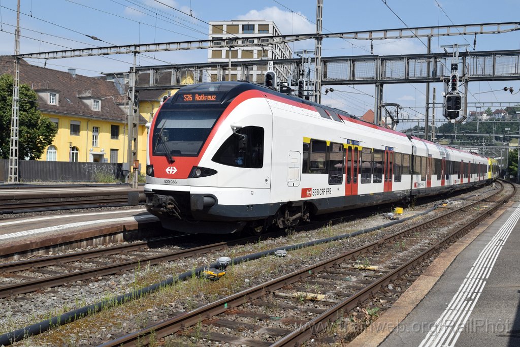 9874-0013-030725.jpg - SBB-CFF RABe 523.056 / Lenzburg 3.7.2025