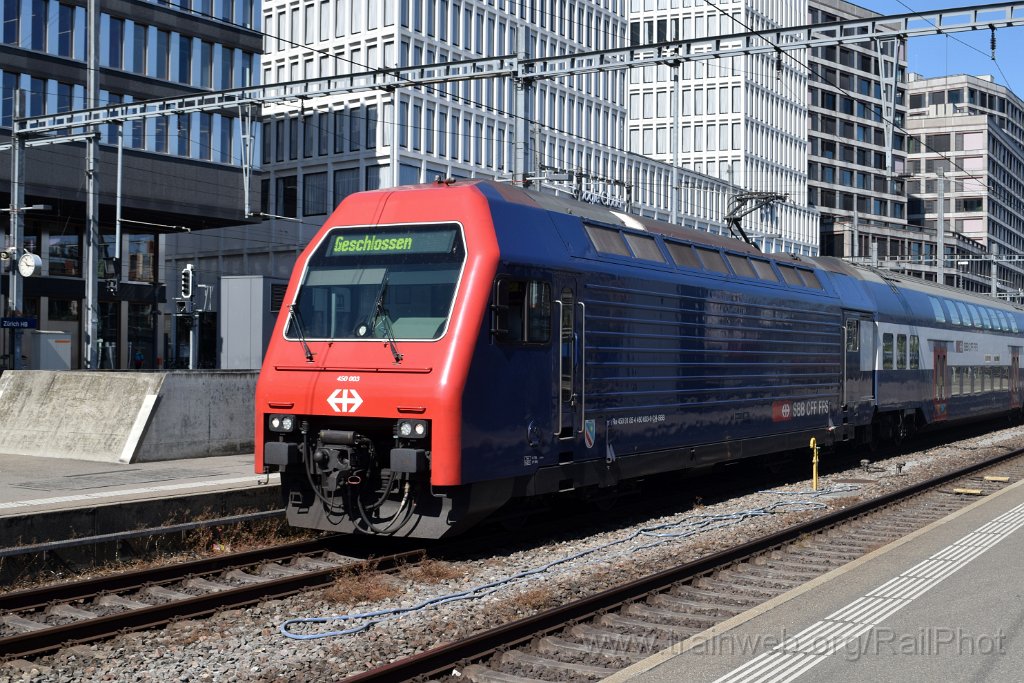 9875-0013-100725.jpg - SBB-CFF Re 450.003-9 "Zollikon" / Zürich HB 10.7.2025