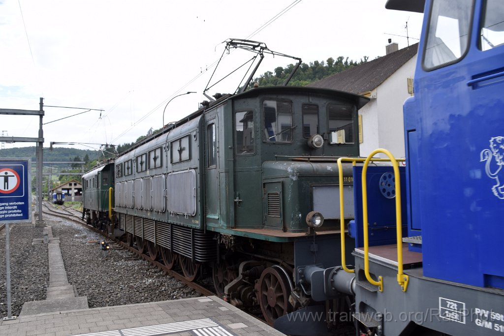 9897-0006-160725.jpg - Swisstrain Be 4/4 171 + Ae 4/7 11010 / Sissach 16.7.2025