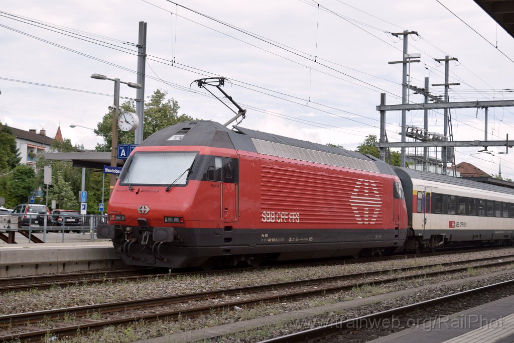 9912-0034-250725.jpg - SBB-CFF Re 460.106-8 "Munot" / Weinfelden 25.7.2025